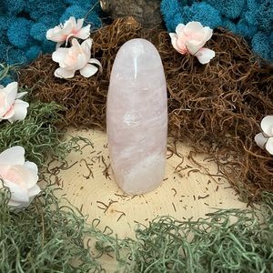 Rose quartz tower